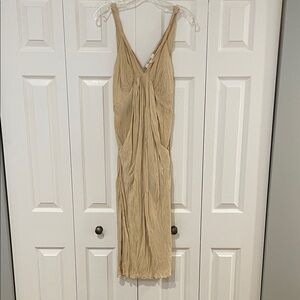 Sexy Grecian-Style Silk Dress